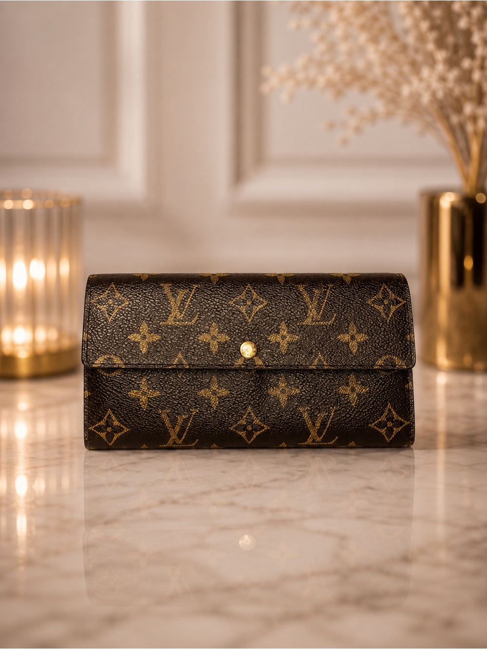 Louis Vuitton Monogram Vintage Sarah Wallet | Full Inclusion | Excellent